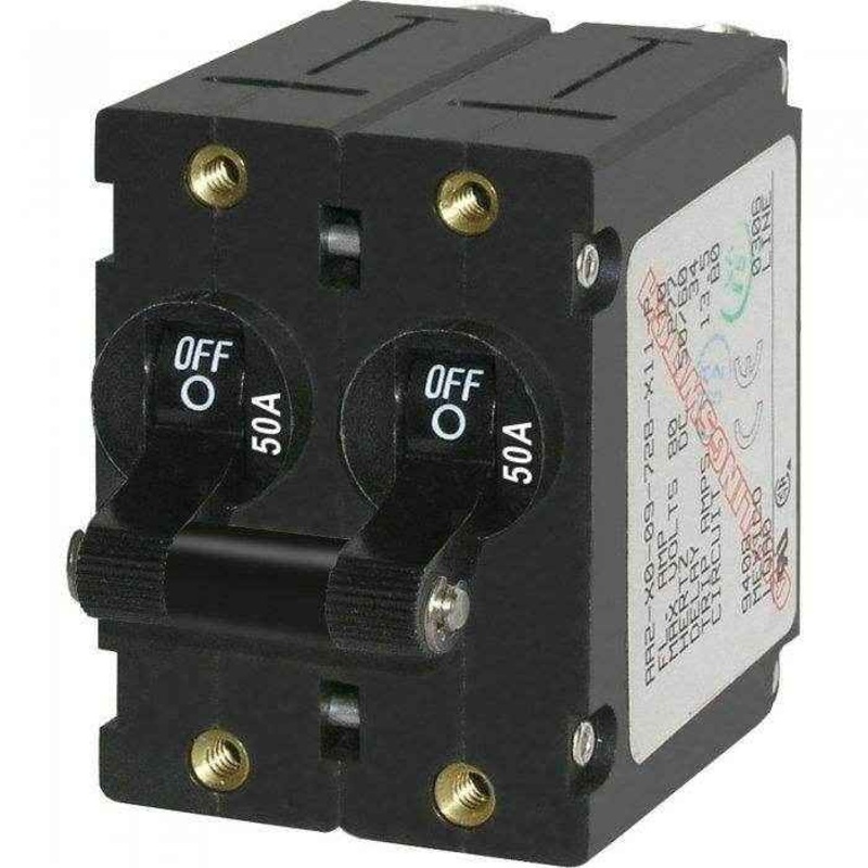50 Amp Ac/Dc Magnetic Circuit Breaker | Blue Sea 7241