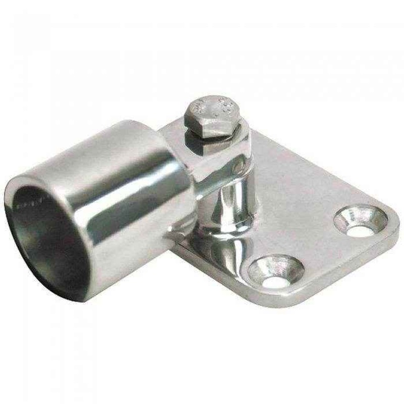 Whitecap Industries Heavy Duty Deck Hinge Plate 1in Tube 6214