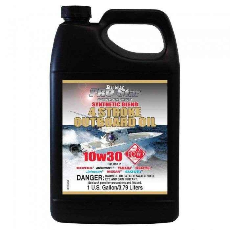 4 Stroke Outboard Oil 10W 30 Gallon | Star Brite 28100