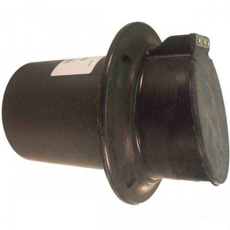 Exhaust Thru Hull with Flapper 2 in. Black  | Centek 1200301