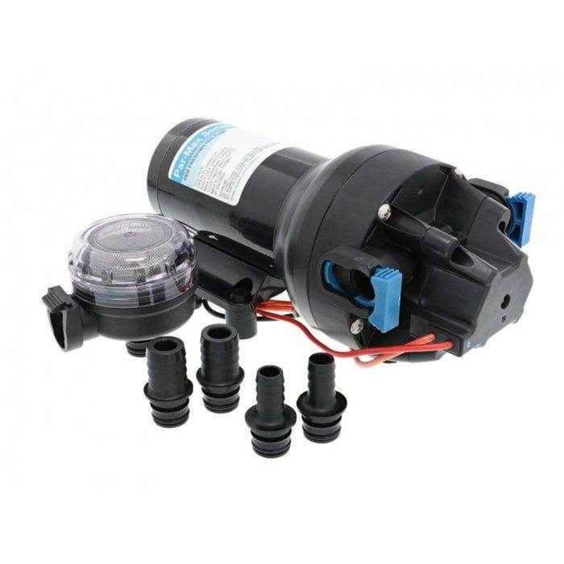 12V 5 GPM Par-Max HD5 Freshwater Pressure Pump | Jabsco P501J-115S-3A