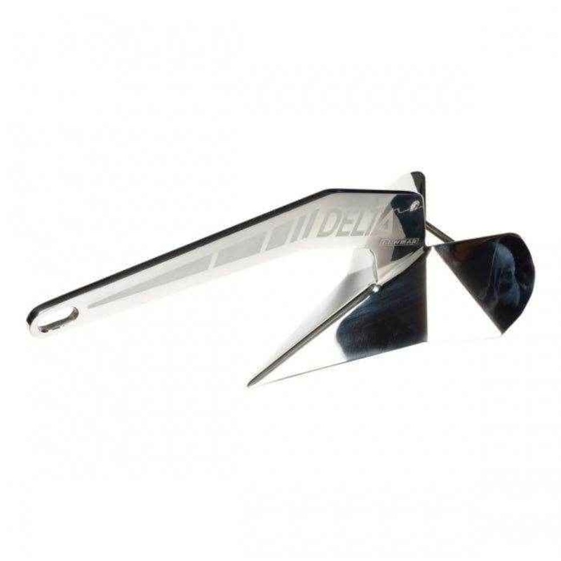 Delta Stainless Steel Anchor – 55 pounds | Lewmar 0057325