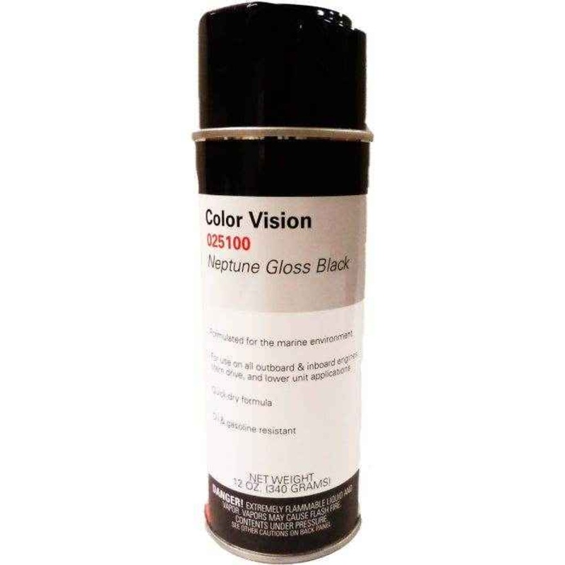 Spray Paint  Marine Color Vision Neptune Black | Moeller Marine 025100