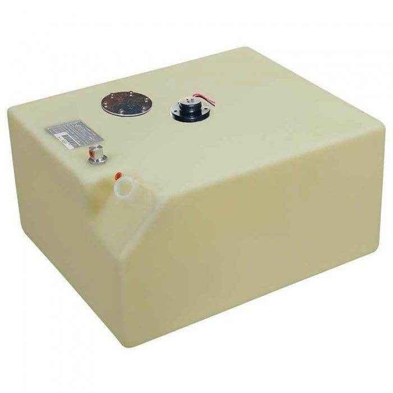 23 Gallon Permanent Below Deck Fuel Tank | Moeller Marine Products 032623