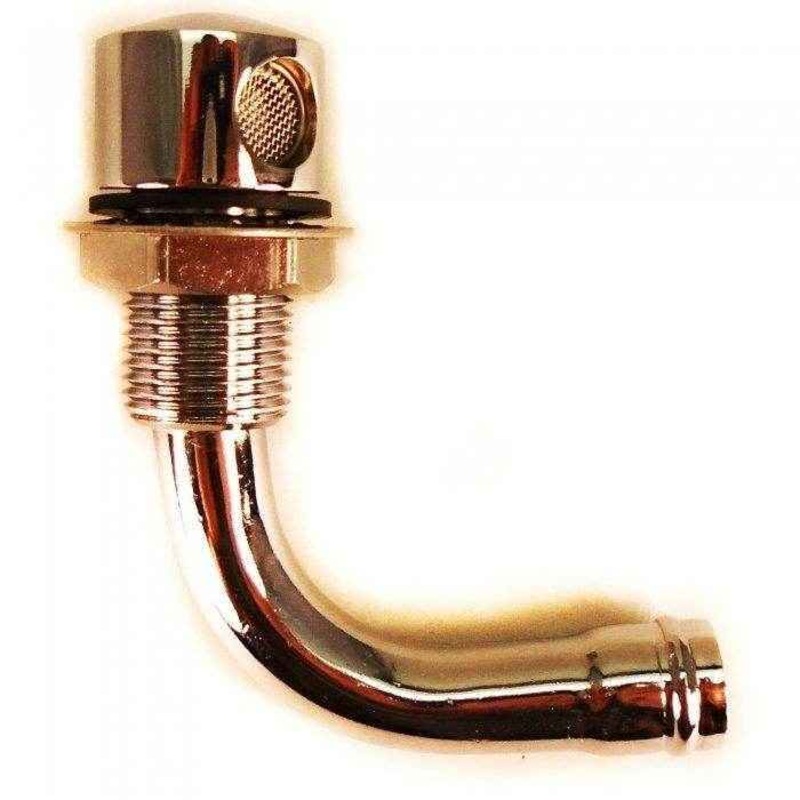 5/8 in. 90 Degree Thru Hull Vent | Moeller Marine Products 033201-10