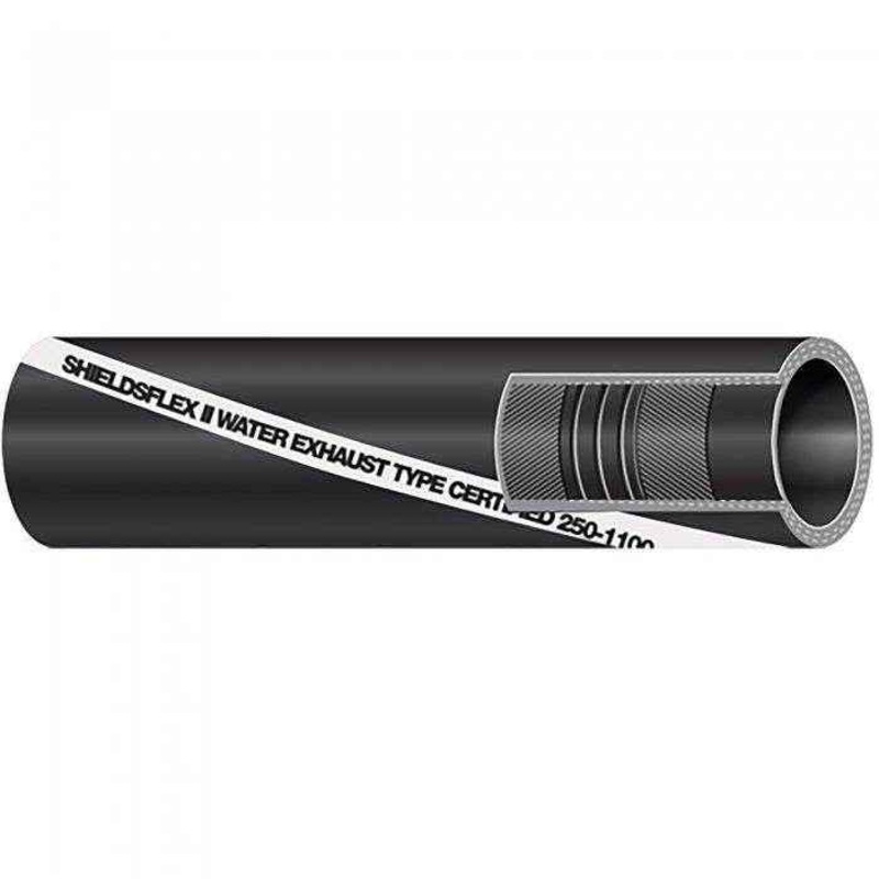 Hardwall Marine Exhaust/Water Hose 3 1/2 in. Per Foot | Sierra 116-250-3124-1