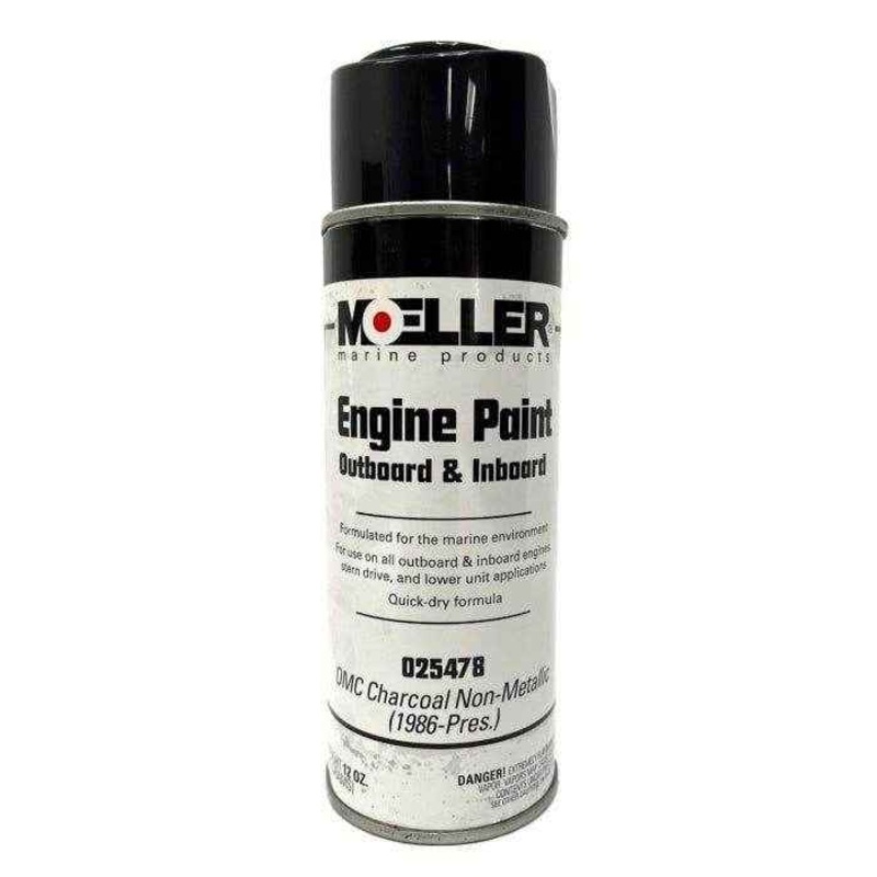 Spray Paint OMC Charcoal Non-Metallic | Moeller Marine 025478