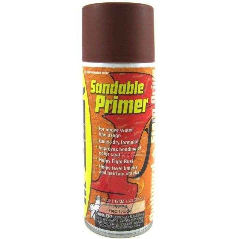 Spray Primer Red Oxide Sandable Primer | Moeller Marine 025730