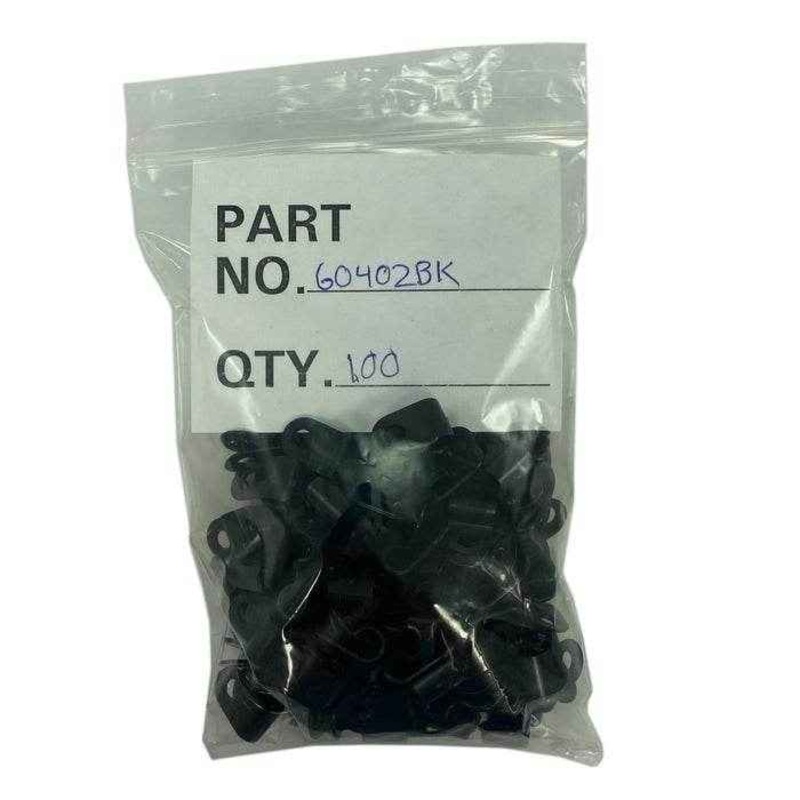 1/4 inch Black Nylon Cable Clamp | FTZ 60402BK