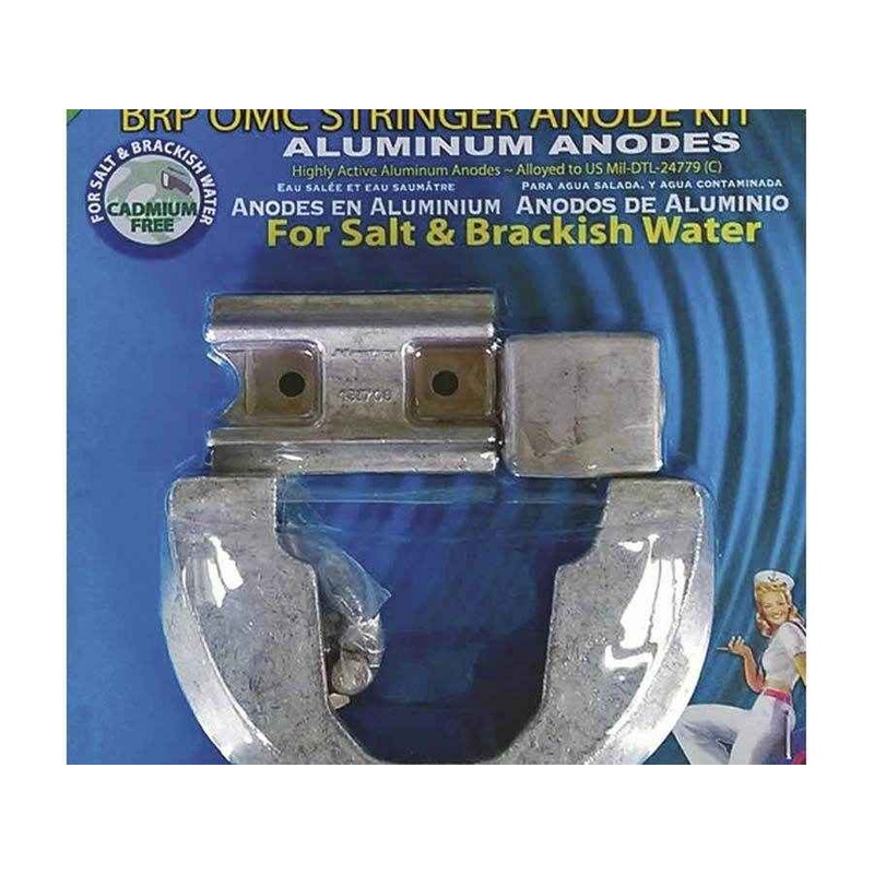 Bombardier Stringer Anodes Kit Aluminum | Martyr CMSTRGERKITA