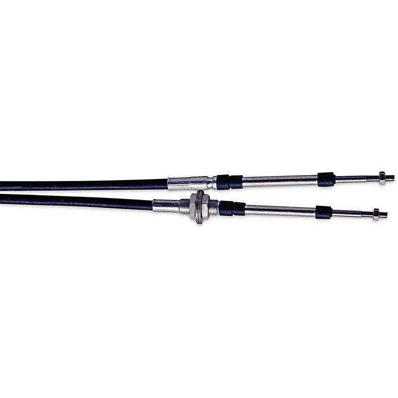 Bulkhead Control Cable 4300 / 43BC Series  – 8 Ft. | SeaStar CCX43008