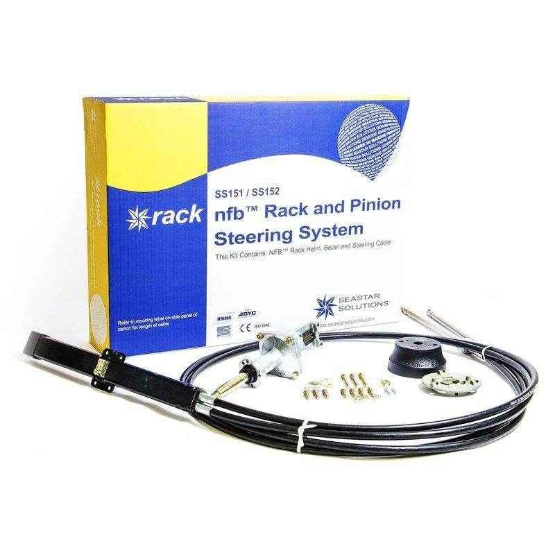 Steering Kit Pro Rack & Pinion Dual Cable 13 Ft. | SeaStar SS15213