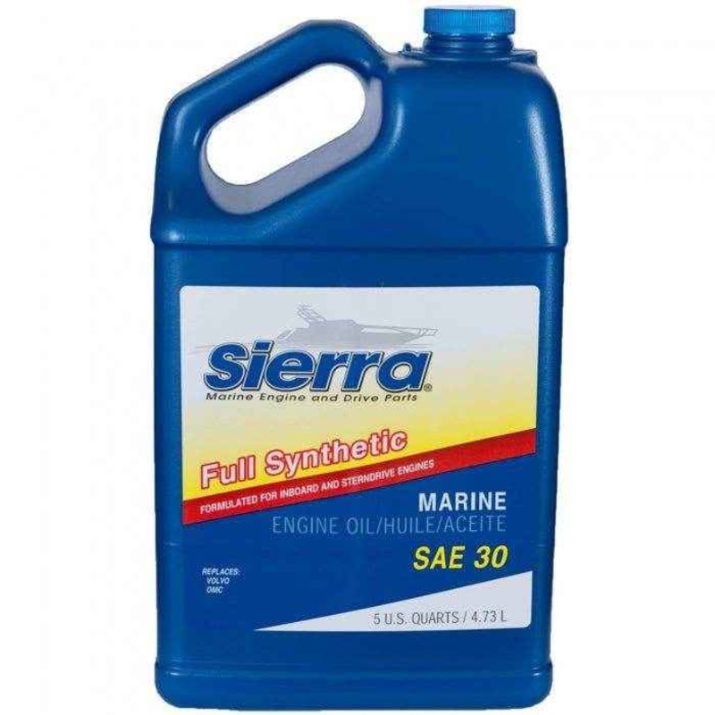 Full Synthetic 4-Stroke Oil SAE 30 – 5 qt. | Sierra 18-9410-4