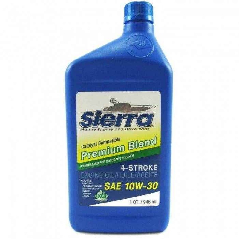 Premium Blend Catalyst Engine Oil Quart 10W-30 | Sierra 18-9420CAT-2