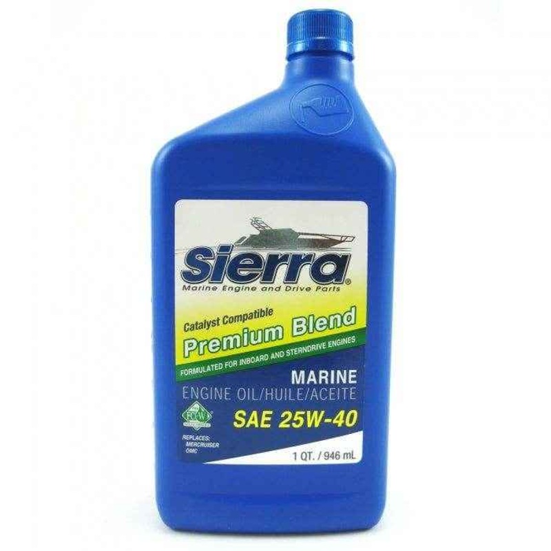 Premium Blend Catalyst Engine Oil Quart 25W40 | 18-9400CAT-2
