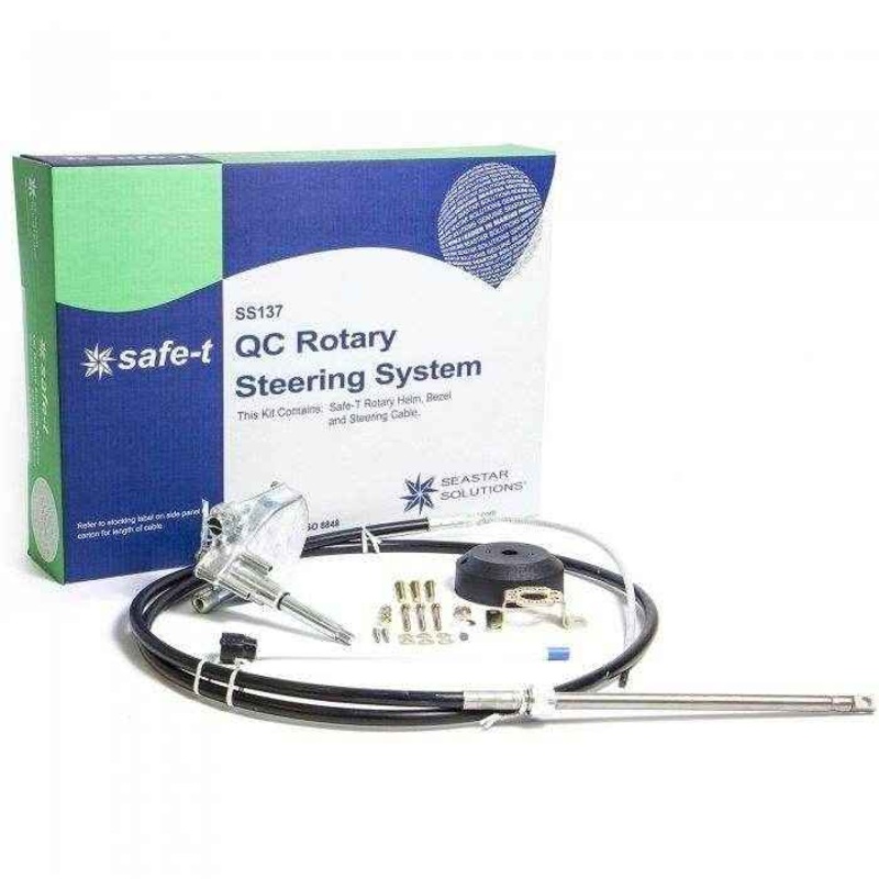 Safe-T Quick Connect Rotary Steering Kit 13Ft | SeaStar SS13713